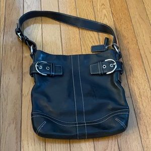 Authentic Black Coach Purse
